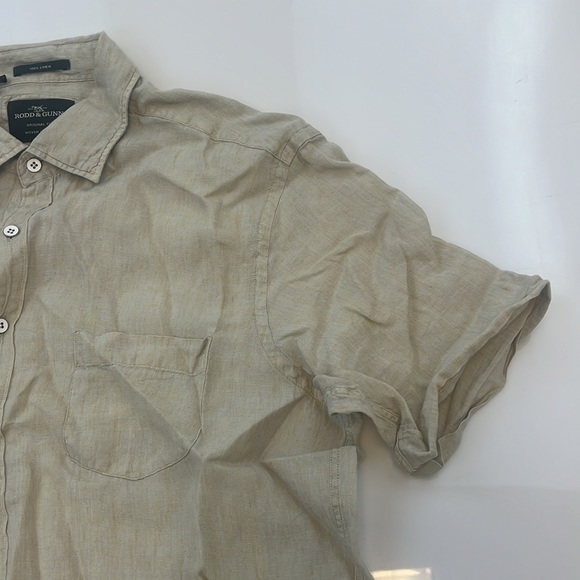 Rodd & Gunn Waiheke 100% Linen Button Down Shirt N117-44 - Picture 5 of 8